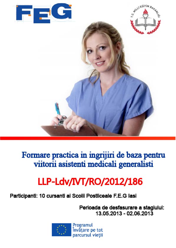 Scoala Postliceala FEG proiect Erasmus+ LLP-Ldv/IVT/RO/2012/186