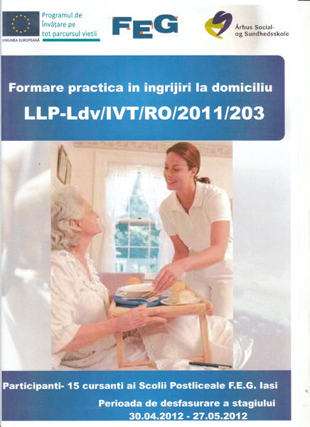 Scoala Postliceala FEG proiect Erasmus+ LLP Ldv/IVT/RO/2011/203