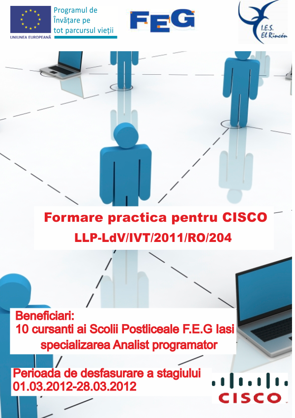 Scoala Postliceala FEG proiect Erasmus+ LLP-LdV/IVT/2011/RO/204