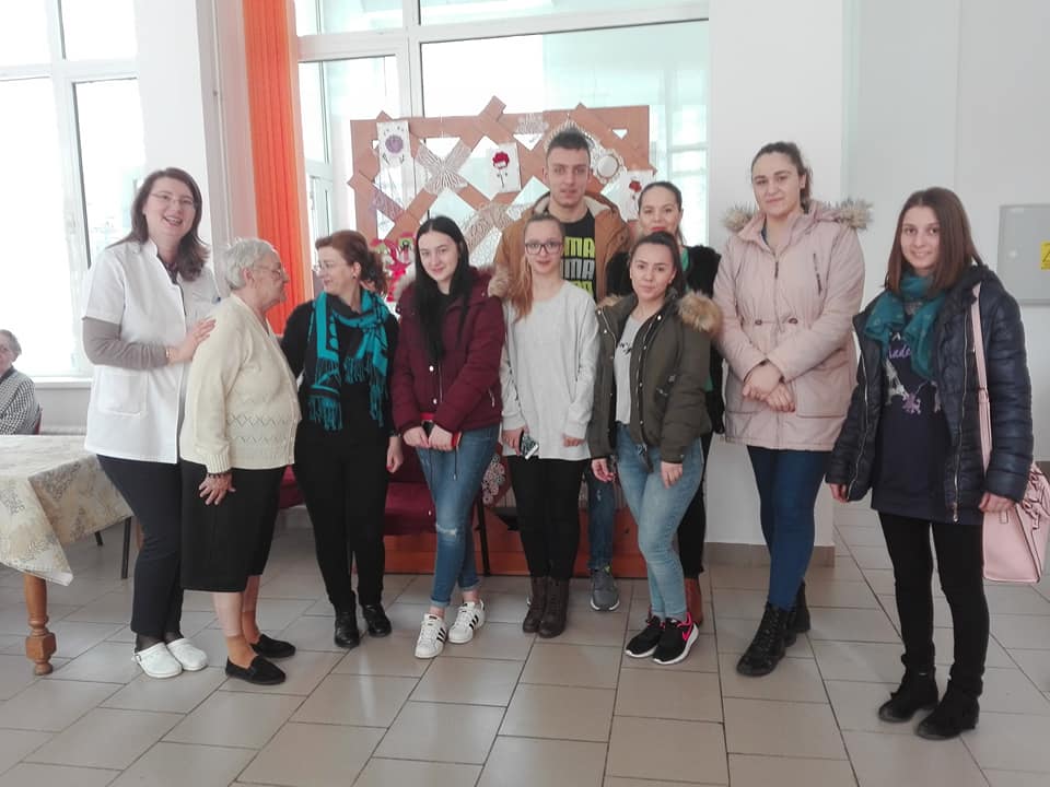 Vizita la Caminul de Pensionari "Sf. Cuv. Parascheva"