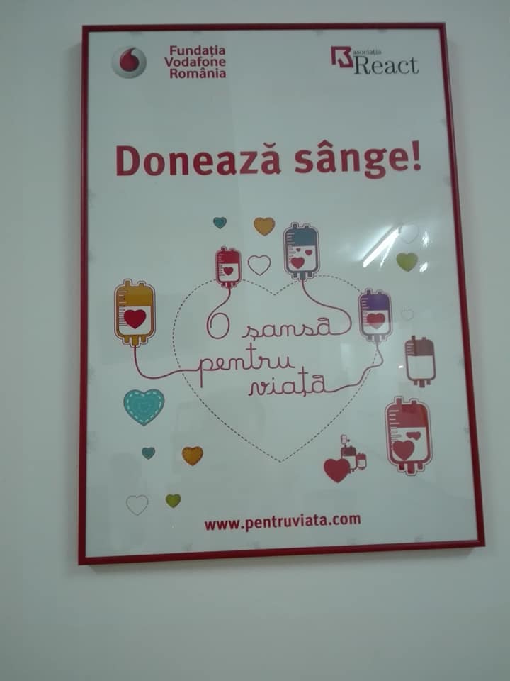 Scoala Postliceala FEG Iasi Donare sange